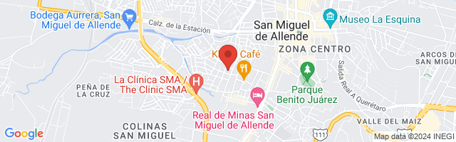 Property 8302 Map in San Miguel de Allende