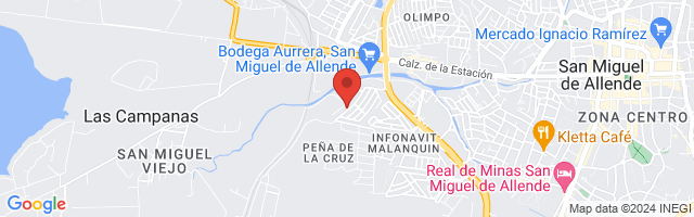 Property 8336 Map in San Miguel de Allende