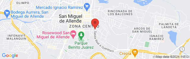 Property 8388 Map in San Miguel de Allende