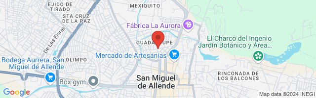 Property 8405 Map in San Miguel de Allende