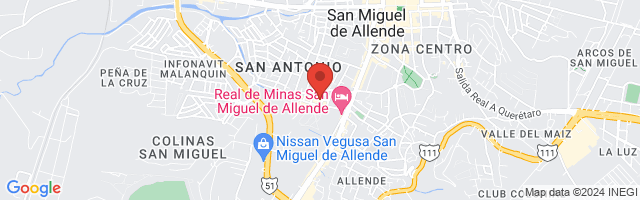 Property 8410 Map in San Miguel de Allende