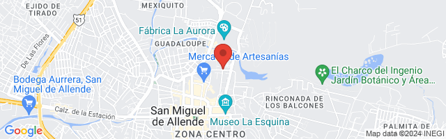 Property 8440 Map in San Miguel de Allende