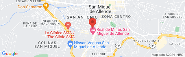 Property 8459 Map in San Miguel de Allende