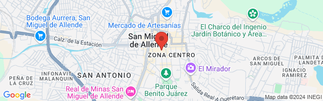 Property 8464 Map in San Miguel de Allende