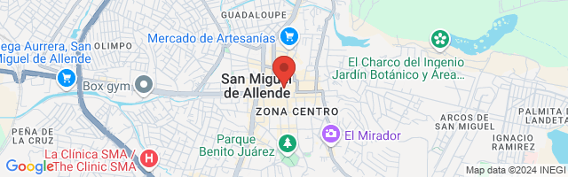 Property 8481 Map in San Miguel de Allende