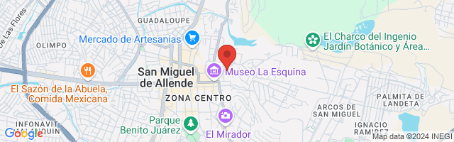 Property 8484 Map in San Miguel de Allende