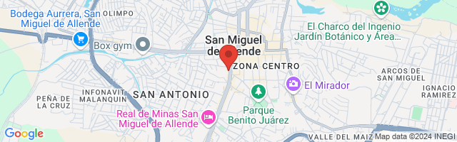 Property 8489 Map in San Miguel de Allende