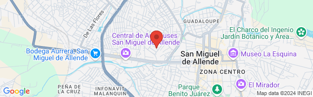 Property 8500 Map in San Miguel de Allende