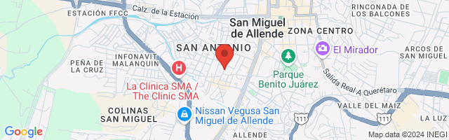 Property 8511 Map in San Miguel de Allende