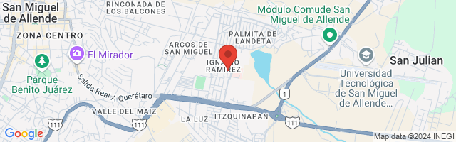 Property 8528 Map in San Miguel de Allende