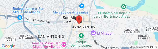 Property 8536 Map in San Miguel de Allende