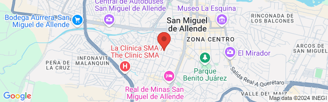 Property 8543 Map in San Miguel de Allende