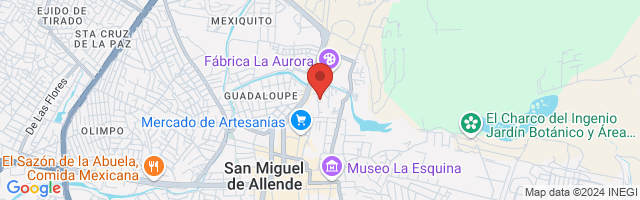 Property 8553 Map in San Miguel de Allende