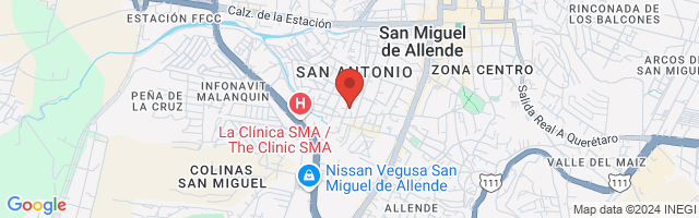 Property 8568 Map in San Miguel de Allende