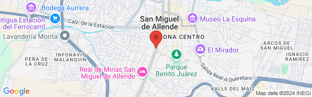 Property 8602 Map in San Miguel de Allende