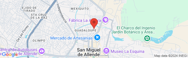 Property 8647 Map in San Miguel de Allende