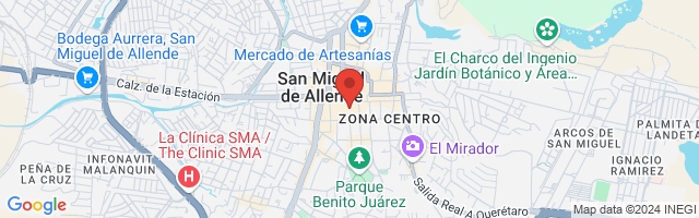 Property 8650 Map in San Miguel de Allende