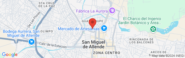 Property 8670 Map in San Miguel de Allende