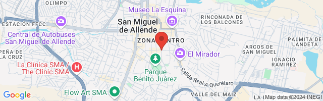 Property 8678 Map in San Miguel de Allende