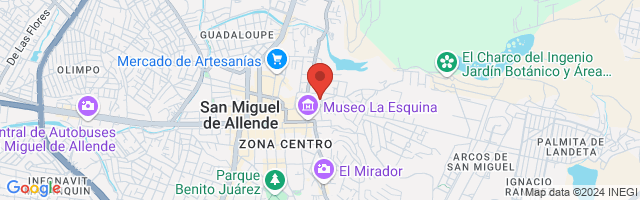 Property 8705 Map in San Miguel de Allende