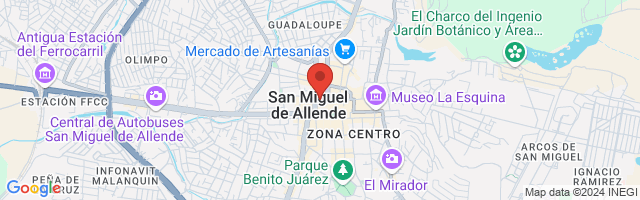 Property 8722 Map in San Miguel de Allende