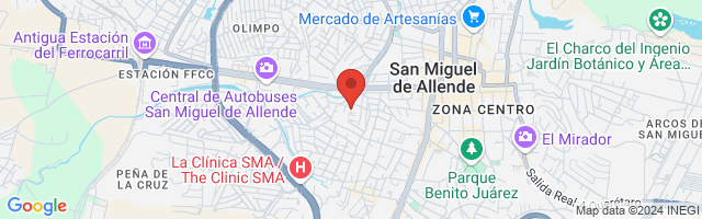 Property 8729 Map in San Miguel de Allende