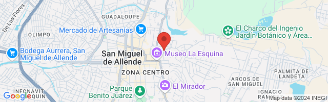 Property 8765 Map in San Miguel de Allende