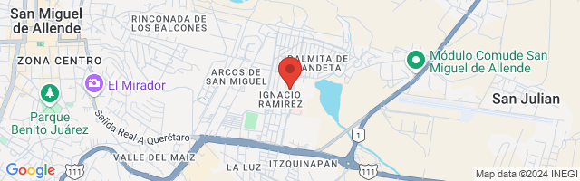 Property 8776 Map in San Miguel de Allende