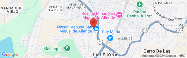 Property 8782 Map in San Miguel de Allende