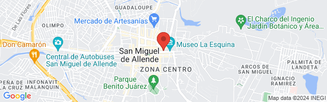 Property 975 Map in San Miguel de Allende
